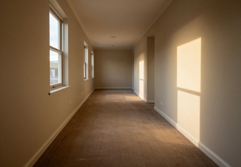 Fully dried ceiling in a Blacktown home after structural drying